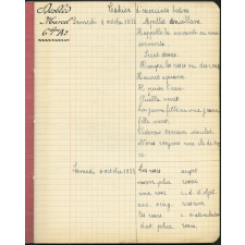 Cahier d'exercices latins - 6ième A2