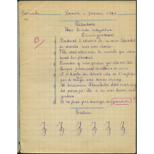 Cahier journalier