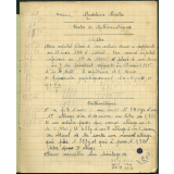 Cahier de Brouillon