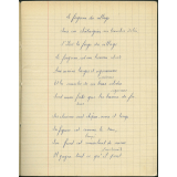 Cahier de Français