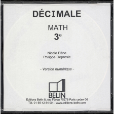 Décimale Math 3e. Version numérique