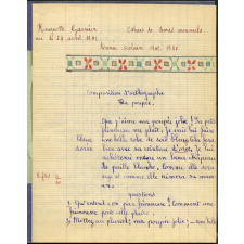 Cahier de devoirs mensuels