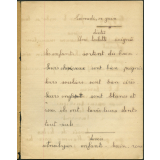 Cahier journalier