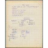 Cahier journalier