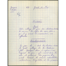 Certificat d'études 1957. Canton de Damville. Rédaction