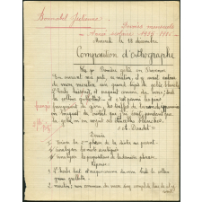 Cahier spécial de devoirs mensuels
