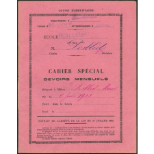 Cahier spécial de devoirs mensuels - École de Réalcamp