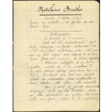 Cahier journalier