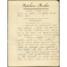 Cahier journalier