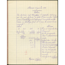 Cahier journalier