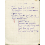 Cahier de 