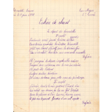 Cahier de chant