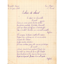 Cahier de chant
