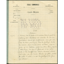 Cahier spécial de devoirs mensuels
