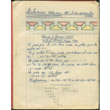 Cahier journalier