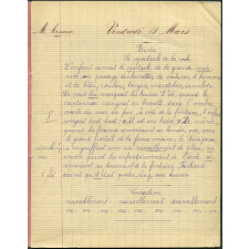 Cahier du jour