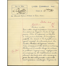 Version latine - Lycée Corneille, Rouen, classe de 6ième A2