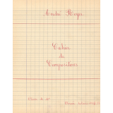 Cahier de compositions