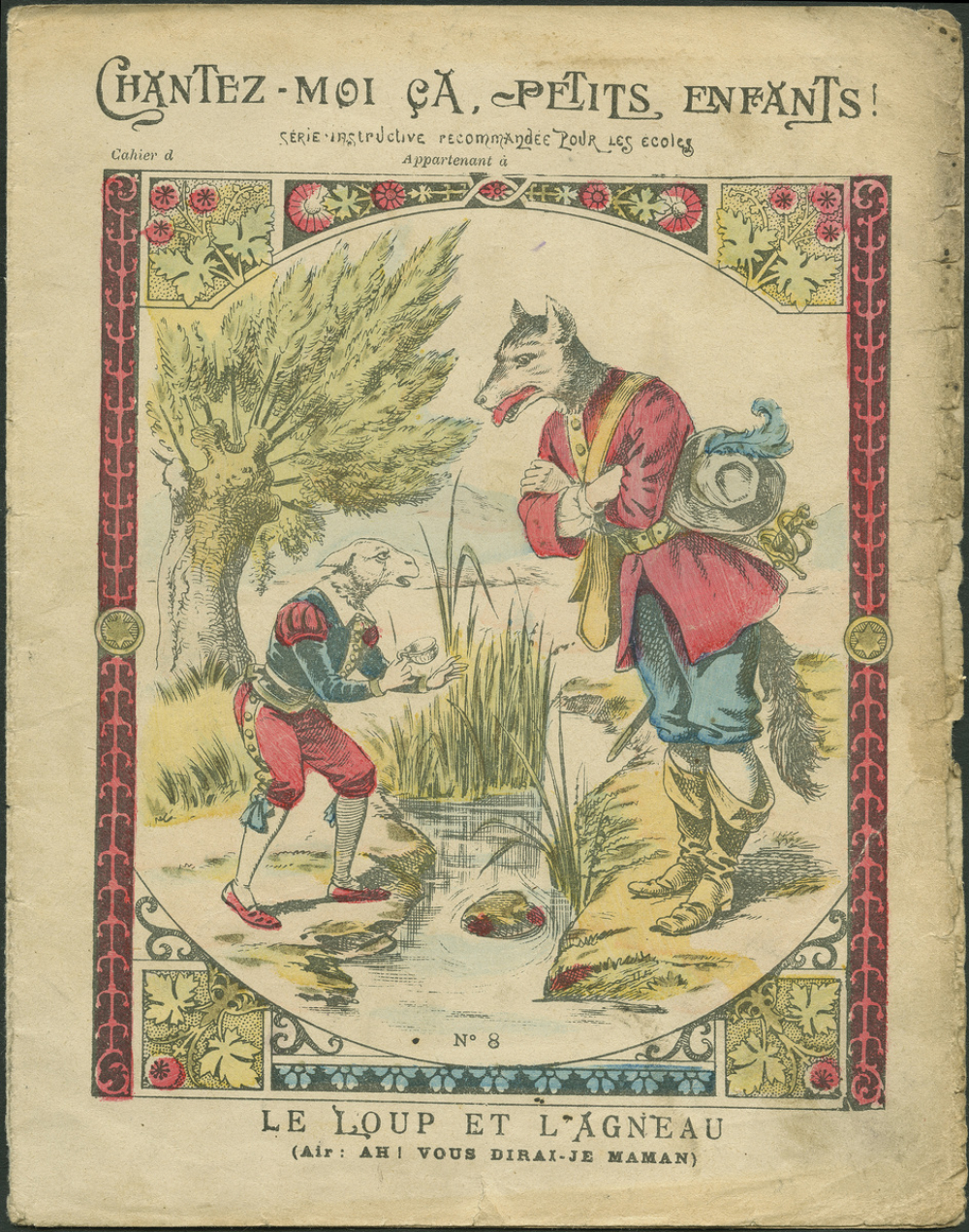 Le loup et l'agneau (air : ah ! vous dirai-je maman)