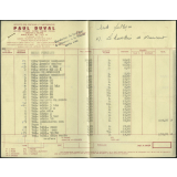 Prix 1966 - Bordereau de livraison de livres de prix