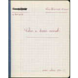 Cahier de devoirs mensuels