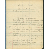 Cahier journalier