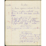 Cahier de 