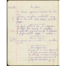 Cahier de