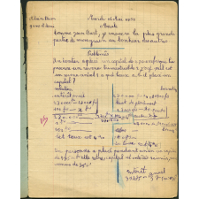 Cahier journalier