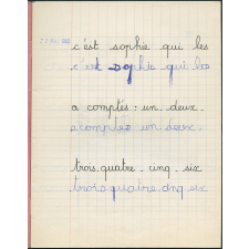 Cahier journalier