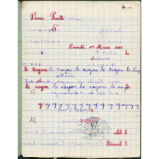 Cahier journalier