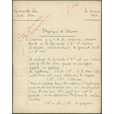 Physique et Chimie