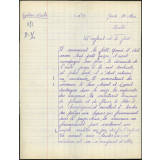 Certificat d'études 1957. Canton de Damville. Dictée-questions