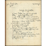 Cahier de géométrie et d'arithmétiques