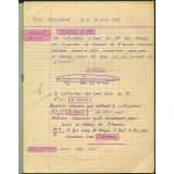Cahier du jour