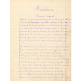 Cahier de récitation