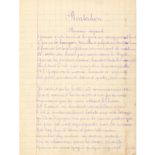 Cahier de récitation