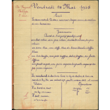 Cahier de roulement