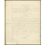 Cahier journalier