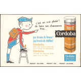 C'est un vrai plaisir ! de faire ses chaussures avec... Cordoba : pas besoin de brosse ! pas besoin de chiffon ! 