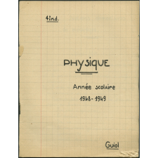 Cahier de