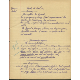 Cahier journalier