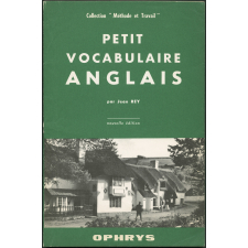 Petit vocabulaire anglais
