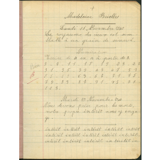 Cahier journalier