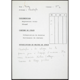 Collège de Damville. Stage de 3e. Évaluation de stage