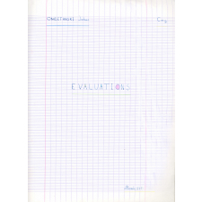 Cahier d' 