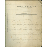 Cahier de devoirs
