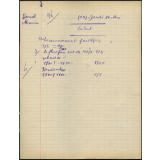 Certificat d'études 1957. Canton de Damville. Devoir de calcul