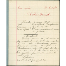 Cahier journal