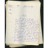 Certificat d'études 1957. Canton de Damville. 17 dictées-questions